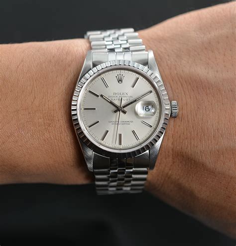 rolex datejust vintage replica|old stainless steel Rolex Datejust.